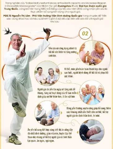 Tác Dụng Của Tổ Yến Đối Với Người Già