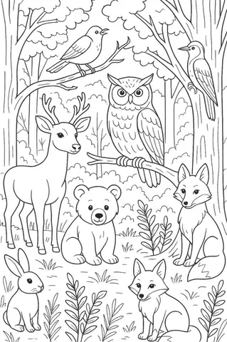 1tranh Tô Màu Con Vật