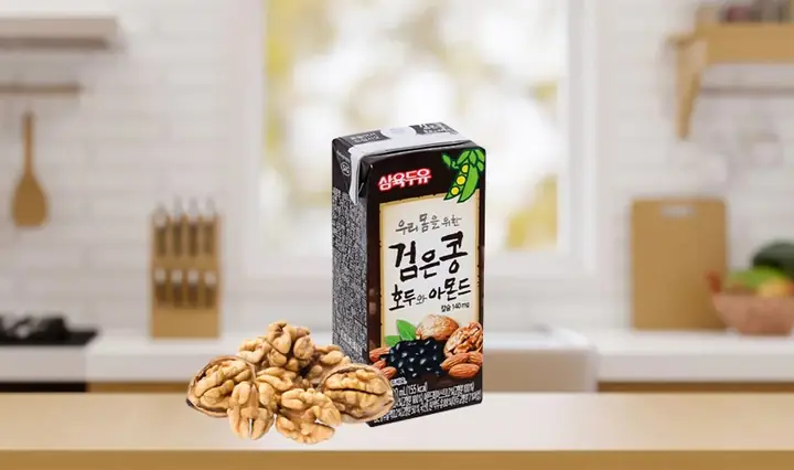 Sữa Đậu Đen Óc Chó Hạnh Nhân Sahmyook