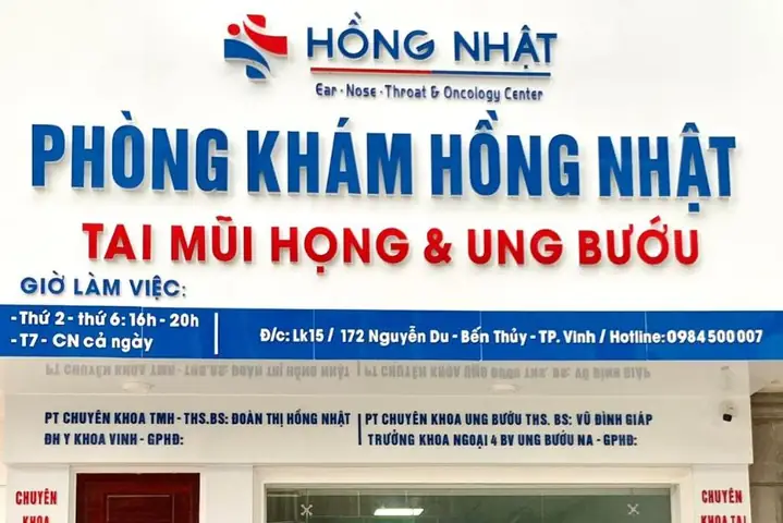 Phòng Khám Tai Mũi Họng Bác Sĩ Đoàn Thị Hồng Nhật