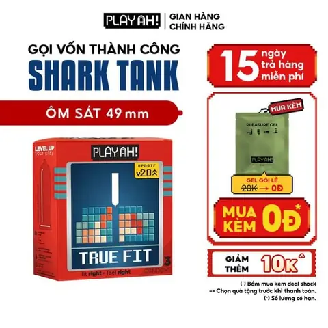 Bao Cao Su Playah True Fit Ôm Sát Hộp 3 Size 49mm Size Nhỏ Vừa ... Bao Cao Su Playah True Fit Ôm Sát Hộp 3 Size 49mm Size Nhỏ Vừa ...