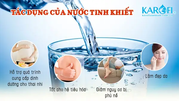 Tác Dụng Của Nguồn Nước Tinh Khiết
