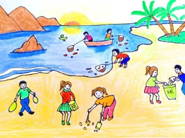 Chủ Đề Vẽ Tranh Bảo Vệ Nguồn Nước, Biển Cả