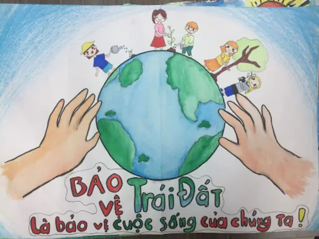 Chủ Đề Vẽ Tranh Bảo Vệ Trái Đất