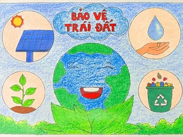 Chủ Đề Vẽ Tranh Bảo Vệ Trái Đất