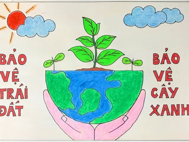 Chủ Đề Vẽ Tranh Bảo Vệ Trái Đất