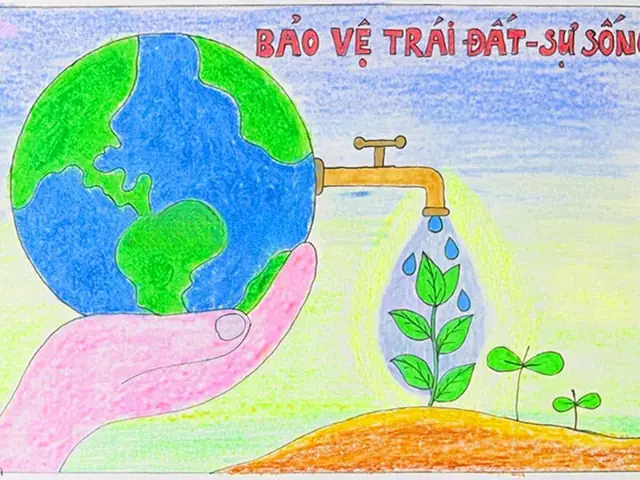 Chủ Đề Vẽ Tranh Bảo Vệ Trái Đất