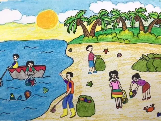 Chủ Đề Vẽ Tranh Bảo Vệ Nguồn Nước, Biển Cả