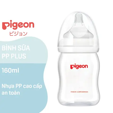 Bã¬nh Sá»¯a Pigeon Pp Plus Dung Tã­ch 160ml