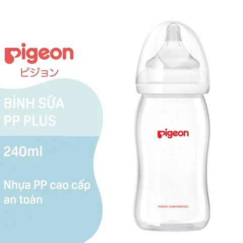 Bã¬nh Sữa Pigeon Pp Plus Dung Tãch 240ml Bã¬nh Sữa Pigeon Pp Plus Dung Tãch 240ml