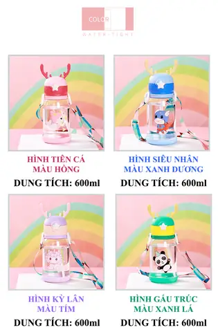 Bình Uống Nước Cho Bé Có Ống Hút Bình Uống Nước Cho Bé Có Ống Hút