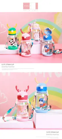 Bình Uống Nước Cho Bé Có Ống Hút Bình Uống Nước Cho Bé Có Ống Hút