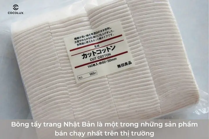 Lý Do Bông Tẩy Trang Nhật Luôn Hot?