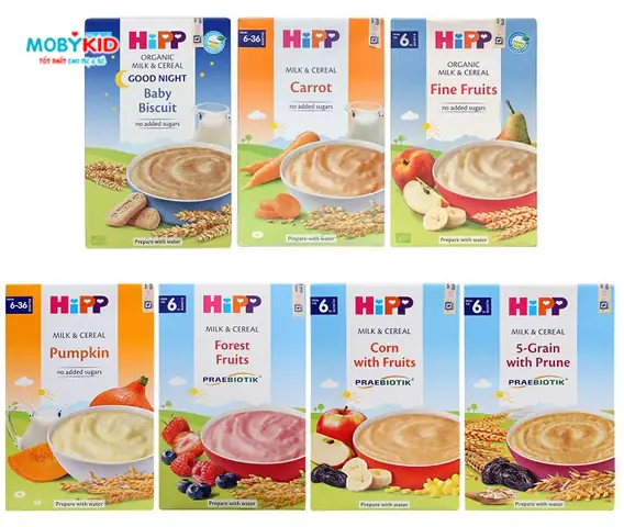 Phân Loại Bột Ăn Dặm Hipp Theo Từng Độ Tuổi Của Bé: Phân Loại Bột Ăn Dặm Hipp Theo Từng Độ Tuổi Của Bé: