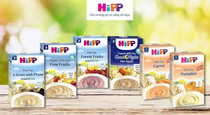 Bột Ăn Dặm Hipp Cho Bé 5 Tháng Bột Ăn Dặm Hipp Cho Bé 5 Tháng