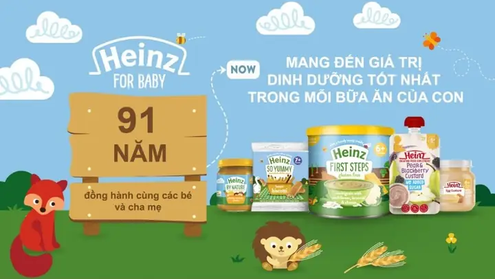 Bột Ăn Dặm Heinz 5 Tháng Bột Ăn Dặm Heinz 5 Tháng