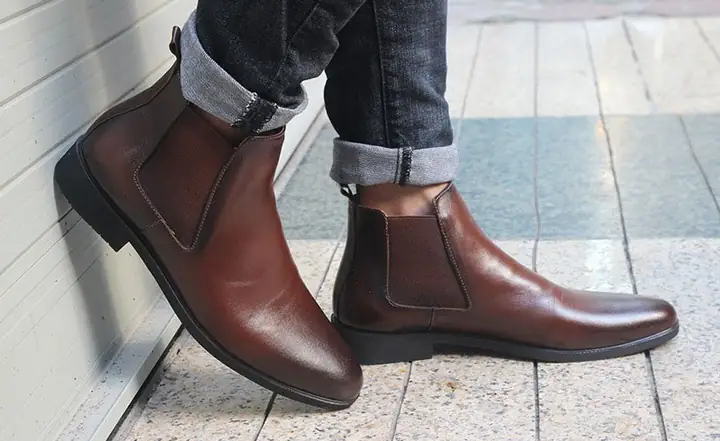 Giày Chelsea Cao Cổ Giày Chelsea Cao Cổ