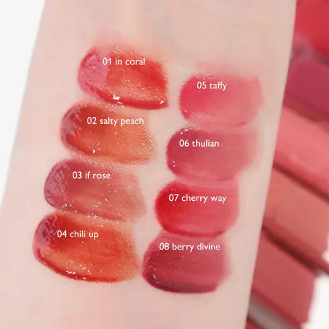 Bảng Màu Son Romand Dewful Water Tint