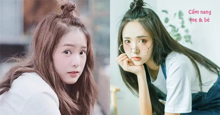 12 Cách Búi Tóc Củ Tỏi Nửa Đầu Cho Bạn Gái Nổi Bật, Siêu Xinh