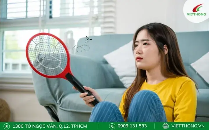 Diệt Muỗi Bằng Vợt Điện Diệt Muỗi Bằng Vợt Điện