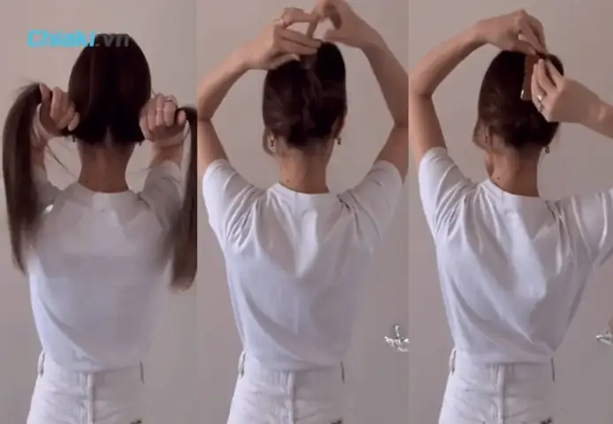 Cách Kẹp Tóc Đẹp Kiểu Thắt Lại Như “tỉ Tỉ” Xứ Trung