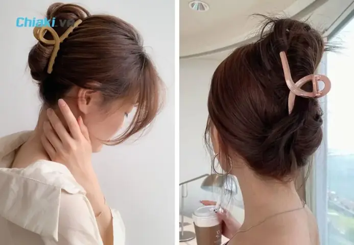 Cách Kẹp Càng Cua Cho Tóc Layer