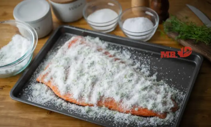 Khử Mùi Tanh Cá Hồi Bằng Baking Soda