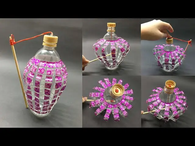 Lồng Đèn Tái Chế Rực Rỡ Sắc Màu