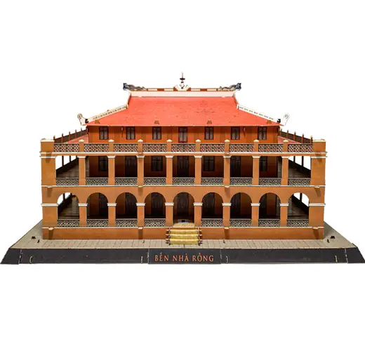 Mô Hình Bến Nhà Rồng Tự Lắp Ghép - Tayta