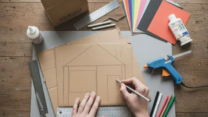 Bước 1: Lên Ý Tưởng, Phác Thảo Và Cắt Các Bộ Phận