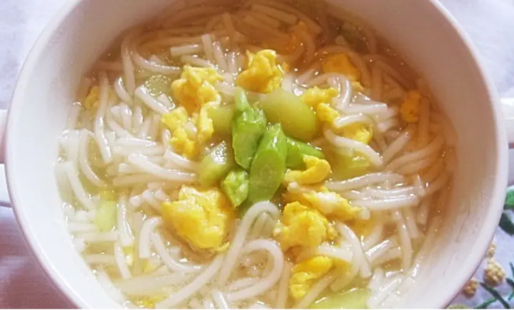 Mì Somen Nấu Với Trứng