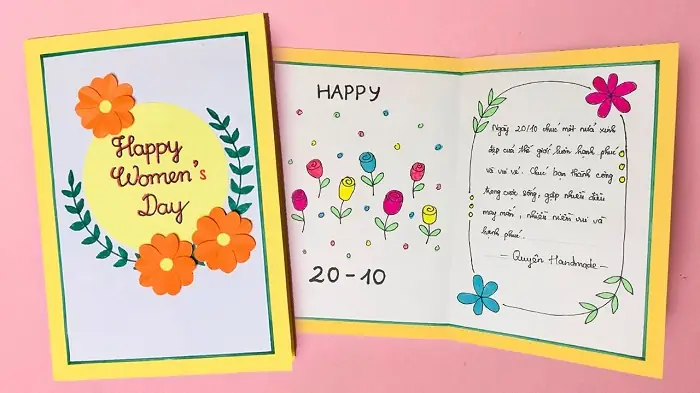 Hướng Dẫn Vẽ Thiệp 20-10 Chi Tiết, Đơn Giản Nhất Tại Nhà Để Tặng ... Hướng Dẫn Vẽ Thiệp 20-10 Chi Tiết, Đơn Giản Nhất Tại Nhà Để Tặng ...