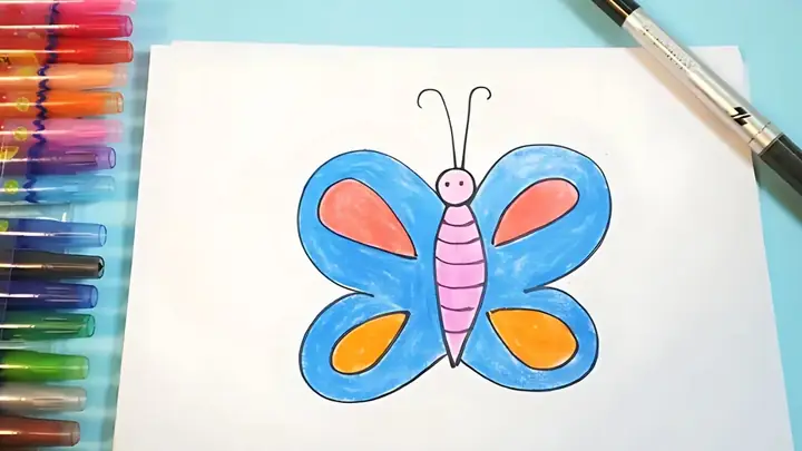 Cách Vẽ Con Vật Bươm Bướm Đẹp