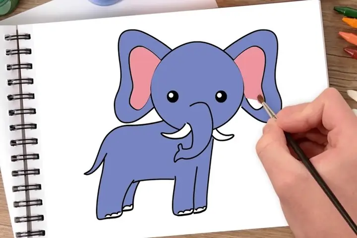 Hướng Dẫn Cách Vẽ Con Voi Với Những Nét Vẽ Đơn Giản Dễ Vẽ Nhất