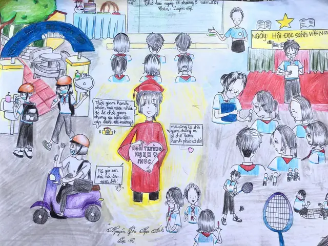 Hình Ảnh Cho Cách Vẽ Ngôi Trường Tiểu Học: