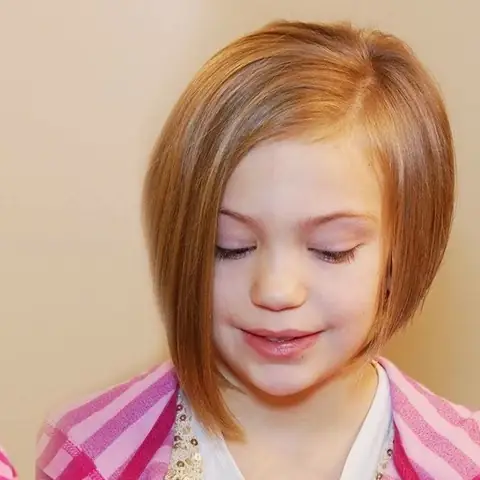 Cắt Tóc Ngắn Không Đối Xứng Cho Bé Gái Nhà Bạn