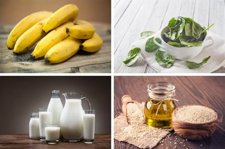 Chuối Nghiền Với Cải Bó Xôi