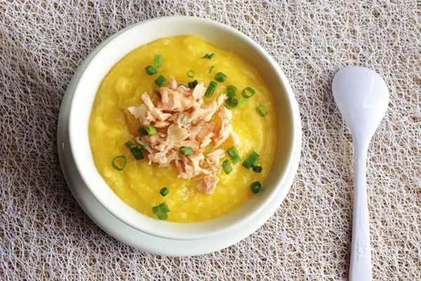 Cháo Cá Thu Bí Đỏ Cháo Cá Thu Bí Đỏ