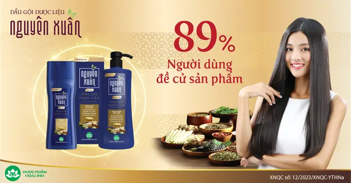Dầu Gội Nguyên Xuân Sạch Gàu - Dược Phẩm Hoa Linh