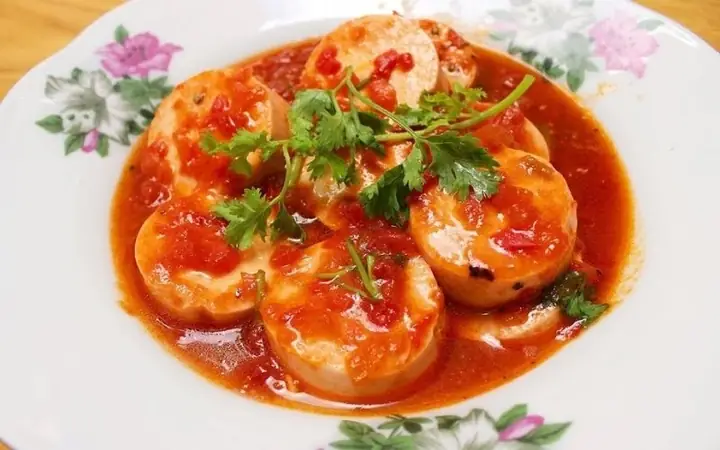 Đậu Hũ Non Sốt Cà