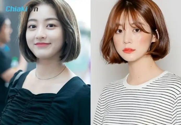 21. Tóc Duỗi Cúp Cho Mặt Vuông 21. Tóc Duỗi Cúp Cho Mặt Vuông