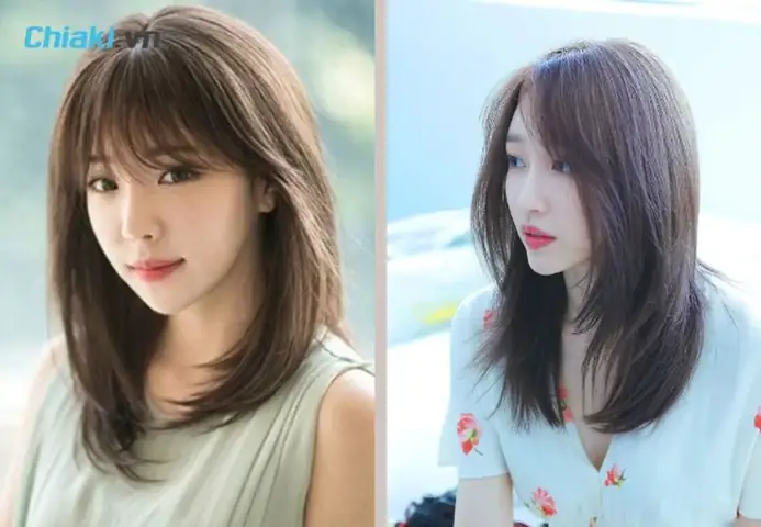 17. Kiểu Duỗi Cúp Cho Mặt Trái Xoan 17. Kiểu Duỗi Cúp Cho Mặt Trái Xoan