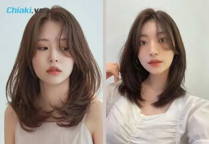 29. Tóc Duỗi Cúp Layer Ngang Vai Mái Bay 29. Tóc Duỗi Cúp Layer Ngang Vai Mái Bay