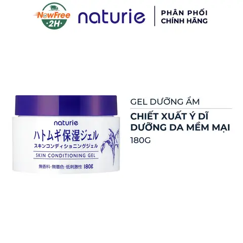 Gel Dưỡng Ẩm Naturie Chiết Xuất Hạt Ý Dĩ 180g