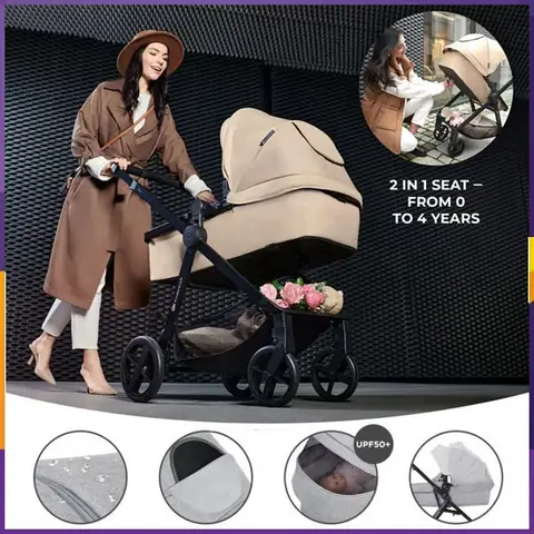 Bộ Xe Đẩy & Ghế Ô Tô Kinderkraft Newly Bộ Xe Đẩy & Ghế Ô Tô Kinderkraft Newly