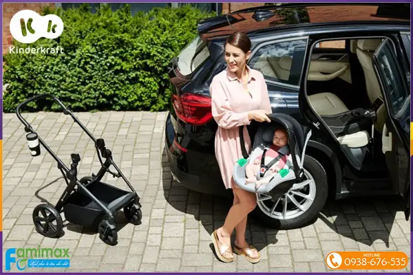 Bộ Xe Đẩy & Ghế Ô Tô Kinderkraft Newly Bộ Xe Đẩy & Ghế Ô Tô Kinderkraft Newly