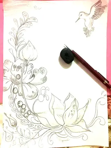 Hình Ảnh Cho Vẽ Hoa Trang Trí Báo Tường Đơn Giản: Hình Ảnh Cho Vẽ Hoa Trang Trí Báo Tường Đơn Giản: