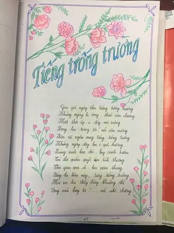 Hình Ảnh Cho Vẽ Hoa Trang Trí Báo Tường Đơn Giản: Hình Ảnh Cho Vẽ Hoa Trang Trí Báo Tường Đơn Giản: