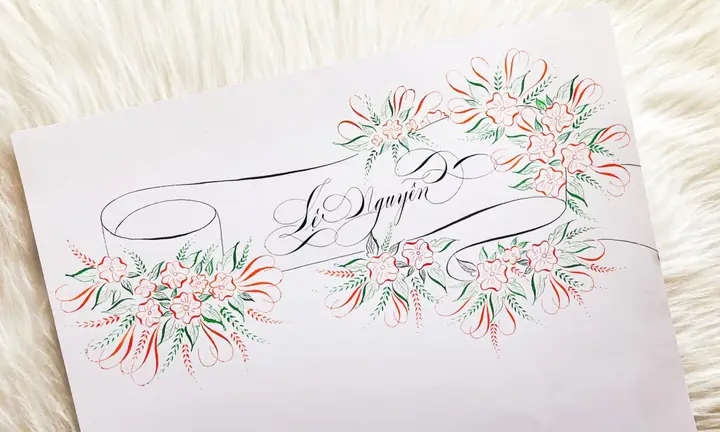 Hình Ảnh Cho Vẽ Hoa Trang Trí Báo Tường Đơn Giản: Hình Ảnh Cho Vẽ Hoa Trang Trí Báo Tường Đơn Giản: