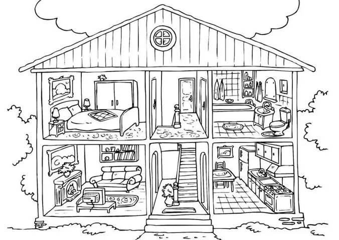 Tải Bộ Sưu Tập Tranh Tô Màu Cho Bé Hình Ngôi Nhà Đẹp Tải Bộ Sưu Tập Tranh Tô Màu Cho Bé Hình Ngôi Nhà Đẹp